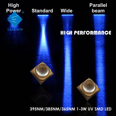 Chip LED UV SGS 3W 365nm 700mA LED COB tia cực tím