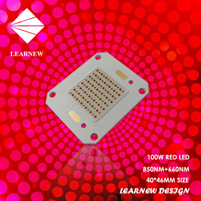 Chip LED 660nm 840nm 100watt 4046 COB hiệu quả cao cho máy in ô tô cảm biến