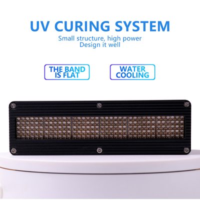 Hệ thống bảo dưỡng UV LED 600W 395nm Làm mờ 0-600W Làm mát bằng nước AC220V