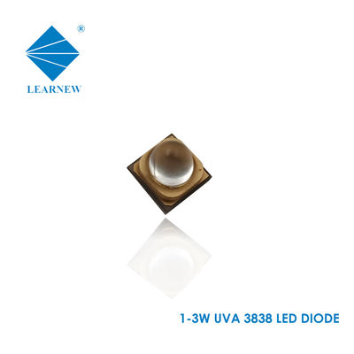 Đèn LED UV SMD công suất cao 405nm 1W 3W 3838 3535 Chip LED