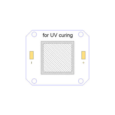 Hệ thống xử lý mật độ cao UV LED 50W 385nm 18000-21000mW 4046