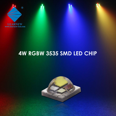 4W công suất cao SMD3535 RGBW 350mA 620-630nm 520-530nm 460-470nm 3000K Với đèn sân khấu