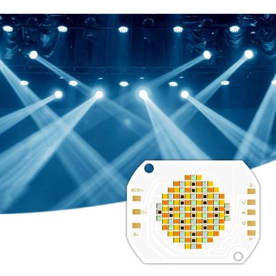 Chip LED COB RGBWW 5 trong 1 màu 350W với Điện áp đầu vào 45-48V và Góc nhìn 120° cho Đèn chiếu sáng Chụp ảnh