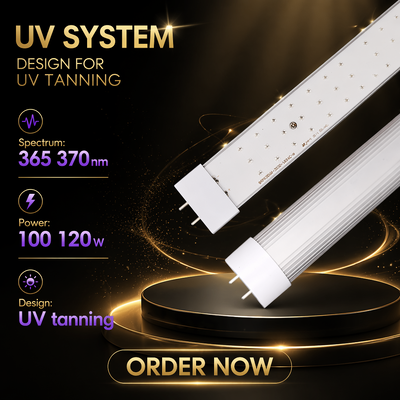 LEARNEW Sức mạnh cao 100W -120W 365-370nm UV LED cho điều trị da phát hiện quang phổ & phản ứng huỳnh quang
