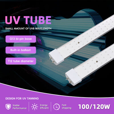 Ống chiếu sáng nắng UV chuyên nghiệp100W-120W 1.8M 1.9M 2.0M CE được chứng nhận 365Nm Ống chiếu sáng UV cho thiết bị nắng