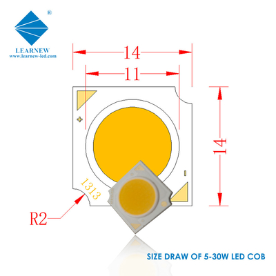 Chip LED COB 1414 Series 3W 5W 9W 15W 2700K 6500K 120-140lm/W R11mm Cho đèn pha LED