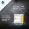 Chip LED SMD 2W 3W 4W 620-630nm 520-530nm 450-470nm 6000-7000K 70-90lm