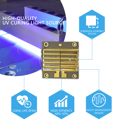 Chip LED 365nm 385nm 395nm UVA 300w Hình sóng 34-38V 2235