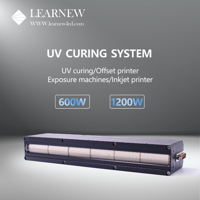 Hệ thống bảo dưỡng đèn LED UV 1200W 395nm với góc nhìn 120° & Phương pháp điều khiển độ mờ 0-1200W cho máy in 3D/Offset/In phun