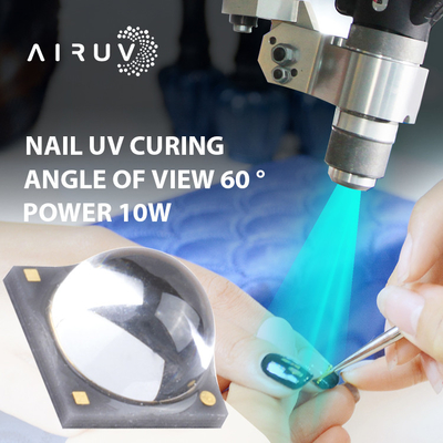 Chip led 10W 365nm 385nm 395nm 6-7V Uva 3W để xử lý tia cực tím