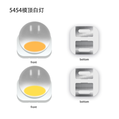 5454 5054 6064 SMD LED Chip 0.5w 1.5w 2.5w Full Spectrum Rgbww Cho nhiếp ảnh Đèn / Ánh sáng cảnh quan