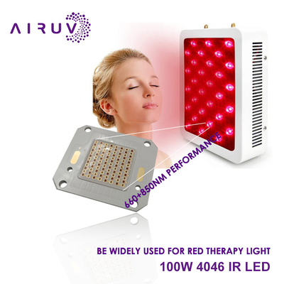 Nhà máy Shenzhen 3535 4046 kích thước 100w 660nm 150w HIGH POWER IR LED COB Chip cho bảo vệ da Thực tế ảo