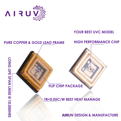4046 3535 3838 UV LED Chip 20w 50w 100w mật độ cao và cường độ cao LED COB