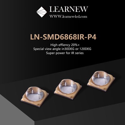 Các chip LED hồng ngoại mật độ và cường độ cao 5-8W cho bước sóng chủ đạo 730-950MM