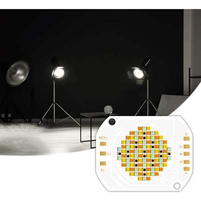 Rgbcw Led Chip 350w với VF 45-48V và tùy chọn màu sắc 620nm/460nm/520nm/2700k/6500k