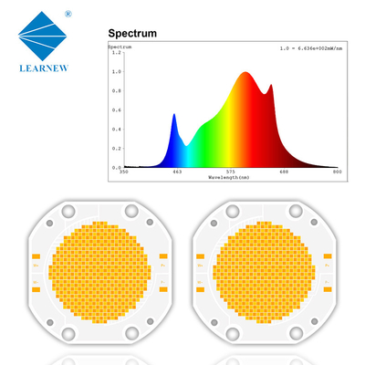 Cob LED Chip Đèn nhạt màu kép 7575 600w + 600w Lượng cao 54v 60v Lượng cao > 95