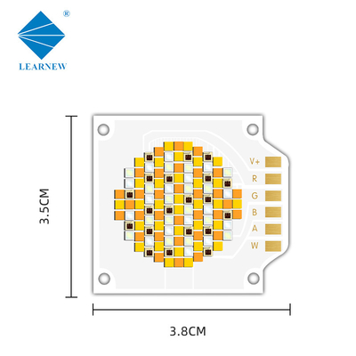250W VF 24-26V 5 màu RGBCW COB LED Chip với CRI cao 90RA cho ánh sáng sân khấu