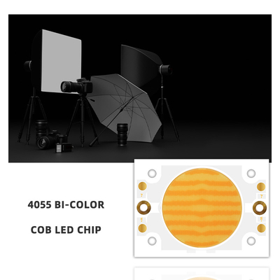 200w 200w Chip LED Cob màu kép 4055 cho ánh sáng chụp ảnh năng lượng cao có thể tắt