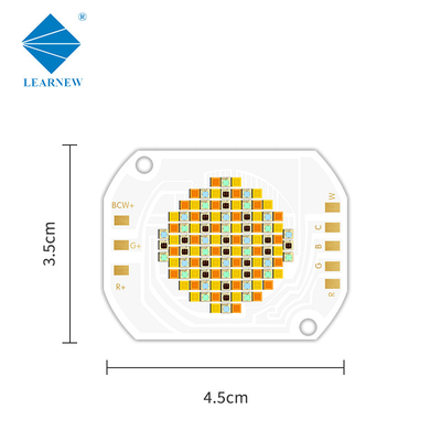350W RGBWC COB LED Chip LM / W 90 cho Nguồn ánh sáng nhiếp ảnh