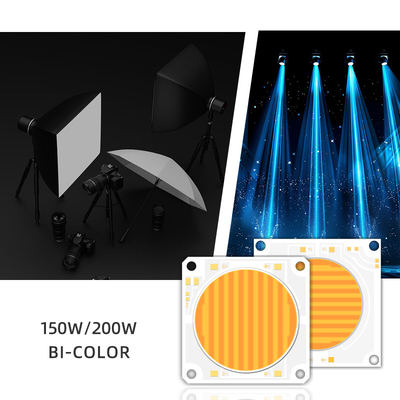 5454 Bi-Color 2700k 6500k Cct Công suất cao 1500w 200w Cob Led Chip Module For Photography Lamp