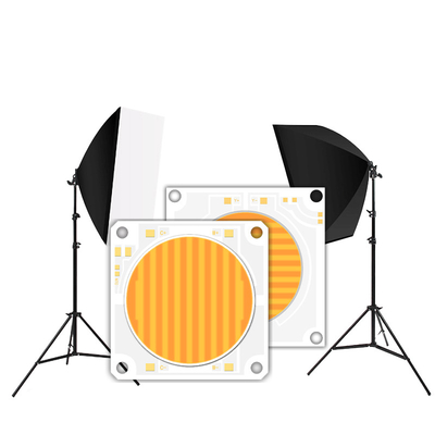 150W 150W 200W 200W COB LED CHIP 5454 Nhiệt độ màu kép cho ánh sáng nhiếp ảnh