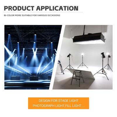 High Power Bi Color 300W 6060 Flip Chip Custom Cob Led Chip Cho Thương mại Đèn Đèn Đèn
