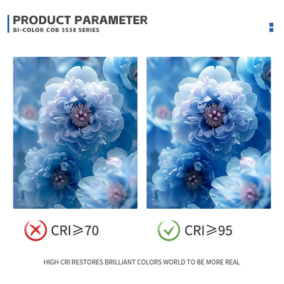 3838 SERIES Bi Color LED Chip 50W + 50W 200W + 200W Chip công suất cao 2700K 6500K Cho ánh sáng chụp ảnh