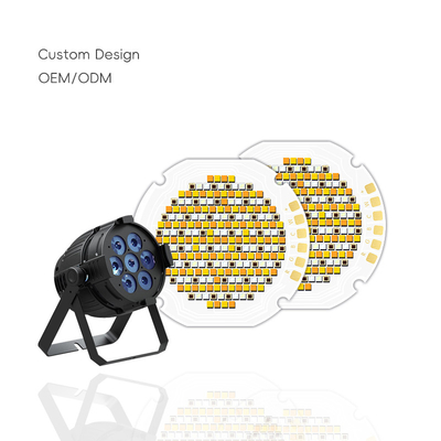 300w 700w Điện năng cao Đèn cao R50 COB Nguồn LED năm màu tùy chỉnh VF 42-46V LM / W 95