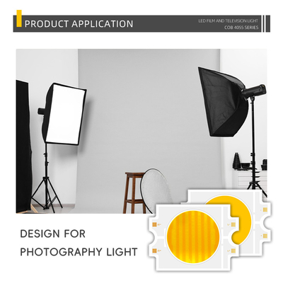 Bi-Color 300W + 300W COB LED Chip cho Video & Film Lighting Ultra-Brightness Ra95 Warm + Cool White CRI>95Ra Hai màu