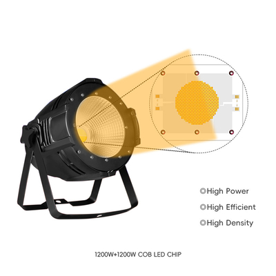 2400W COB Bi-Color 2700K 6500K CCT Lượng cao 1200W + 1200W COB 120mm * 100mm LED Chip Module CRI 95+ cho ánh sáng nhiếp ảnh