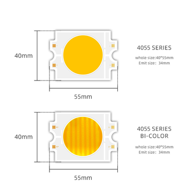 300w 5600k LED Chip với LM cao / W 90/120 hiệu quả và tùy chỉnh CCT 1800K 2000K 3000K 4000K 5000K 6000K