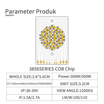 3856 SIZE Đèn phim Đèn sân khấu 300W COB Chip CRI95 500W 2700K 6500K RGBCW RGBWW Dimmable CCT COB LED Factory OEM ODM