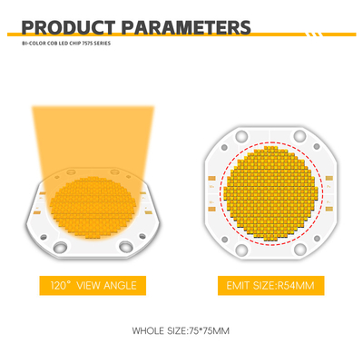 600W RGBWW Flip Chip Factory tùy chỉnh High Out Put COB Led Chip