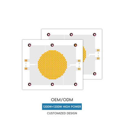 Chip LED COB hai màu 2400W 2700K 6500K CRI 95+ cho nhiếp ảnh