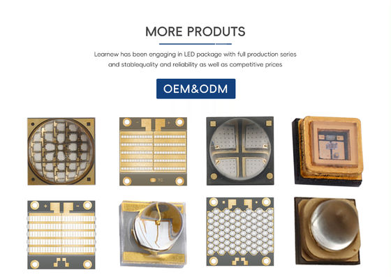 High-Power UVB LED Chip 0.5W-5W 290-315nm Narrow Wavelength with 2-Year Warranty for 3D Printer and High-Intensity Curing