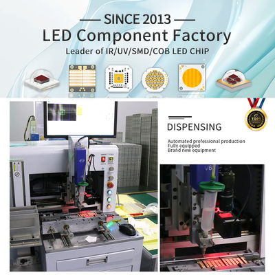 Chip LED COB RGBWW 5 trong 1 300W 500W 460/520/620NM cho Đèn Sân Khấu và Dự Án Tự Chế