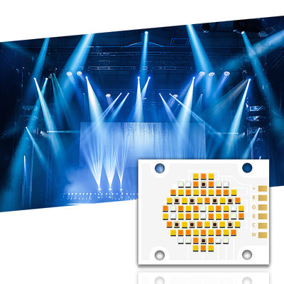 Chip LED COB RGBWC năm màu 180W 300W với Điện áp đầu vào 21-24V và Góc nhìn 120° cho Đèn chiếu sáng Chụp ảnh