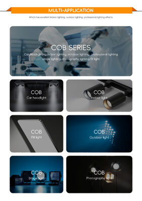 Chip LED 2100W công suất cao 8598 RGBCW COB với góc nhìn 120 ° và điện áp đầu vào 80-86V cho ánh sáng sân khấu và ảnh