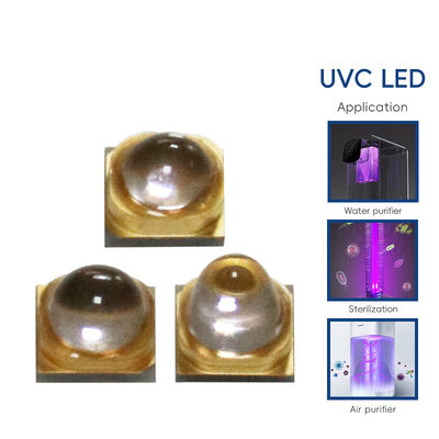 UV Led 270nm 3838 254nm UV LED Sức mạnh cao UV UVC LED UV-C LED 265nm UVC LED 270nm UV-C LED 1W 3W