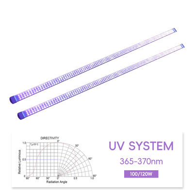 Sản phẩm mới LED ống UV 120W ống chữa UV UVA 365nm 100W 1500mm ống AC IP20 in LED UV Công nghệ mới nhất