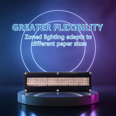 Hệ thống UV LED sấy khô AC220V 1200W Tuổi thọ cao 395nm Chiều dài 310mm Máy in 12w/cm2 Điều chỉnh độ sáng 0-12V Máy in offset