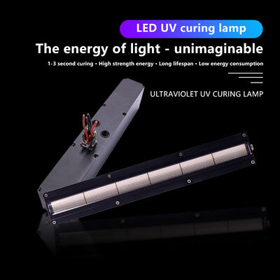 Hệ thống UV LED sấy khô AC220V 1200W Tuổi thọ cao 395nm Chiều dài 310mm Máy in 12w/cm2 Điều chỉnh độ sáng 0-12V Máy in offset