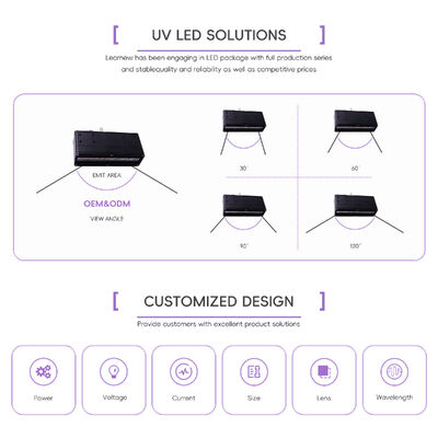 ống UV đa kích thước đầu ra cao 365Nm ống UV với chứng chỉ công nghiệp hoàn chỉnh ống UV giường nắng 100W 120W