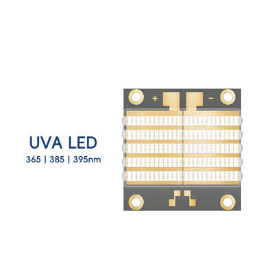 Bán chạy 3535 UVA LED 200W 300W Hiệu suất cao 40% -50% 365nm 385nm 395nm Chip Led Uva để bảo dưỡng bằng tia cực tím