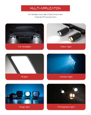LEARNEW High Power LED Chip 2W/3W 1800K-7000K Customizable Color Temperature 2.8-3.4V 120 Viewing Angle Constant Current