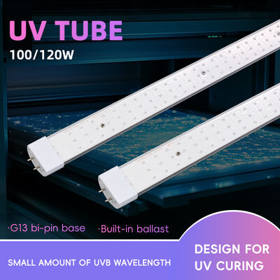 Đèn UV 365Nm 310Nm UVB UVA Tỷ lệ 10:1 Đèn làm rám da 100W 120W Thay thế đèn thủy ngân Chứng nhận ISO9001 CE EMC LVD