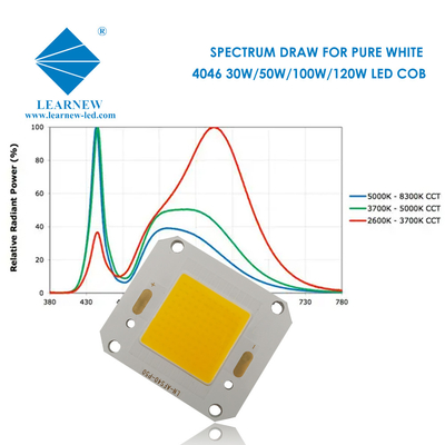 40X46MM Kích thước Cob LED Chip 4046 5500k Thiết kế lý tưởng cho ánh sáng lũ 100w