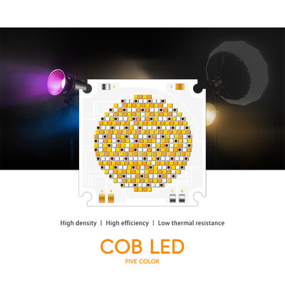 Chip LED RGBCW 5555 1050W COB 2700K 6500K 100-110Lm/W 72-75V 55*55MM