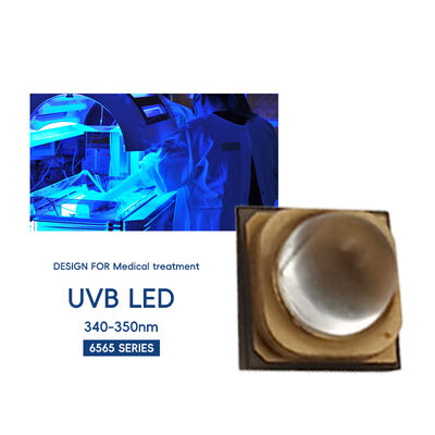 3W 3535 Series tùy chỉnh 395/405nm UVA LED COB cho khử trùng nhạy quang và chữa UV