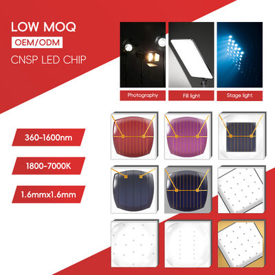 Ánh sáng ngoài trời đèn pha xe ô tô LED Đèn sân khấu LED 3W CSP CNSP 1616 SMD LED Chip Màu trắng tinh khiết 1000mA 6500K